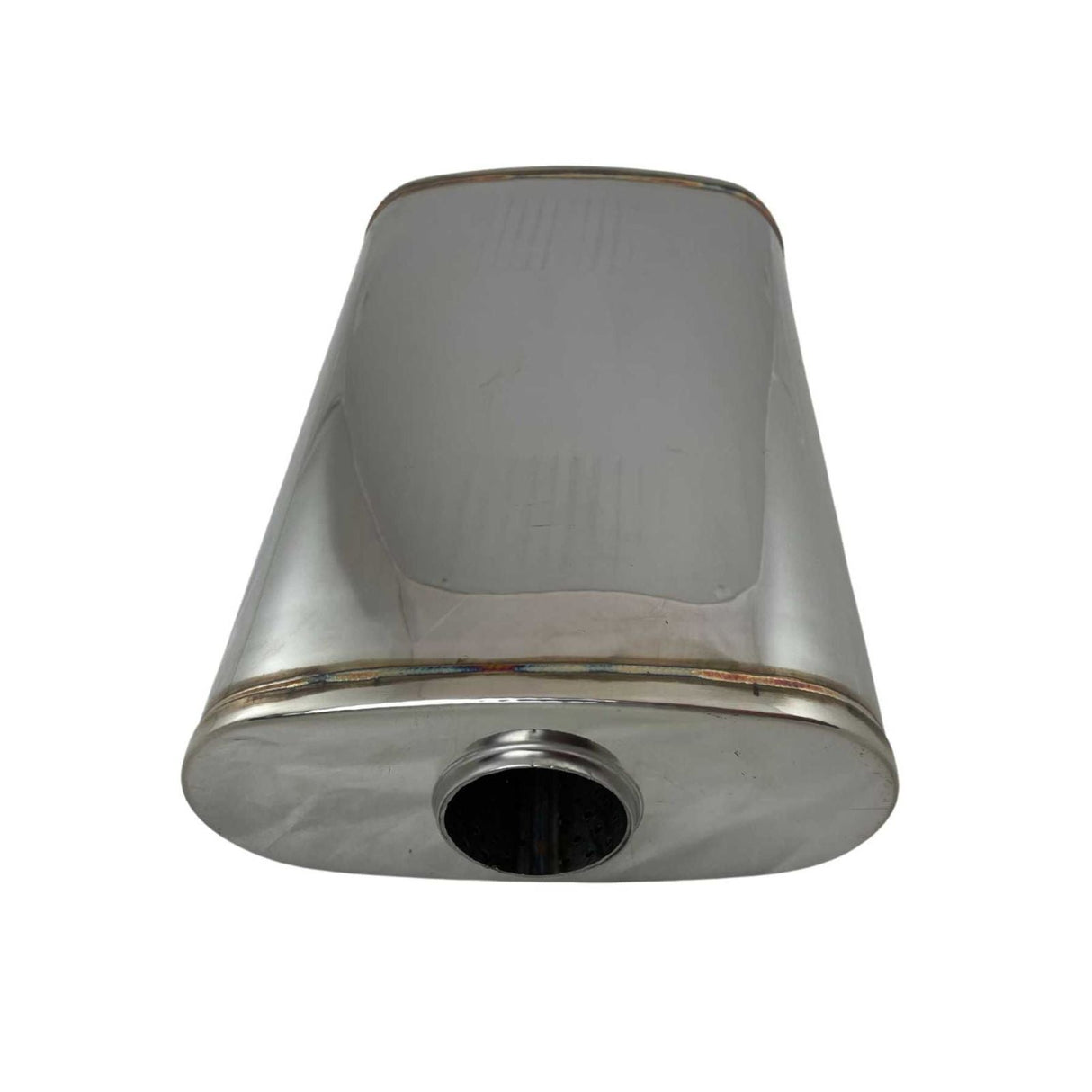REDBACK | 304 Stainless Megaflow Sports Muffler 9"x4" Oval 14" Long 2.25" ID | STR7600-304N