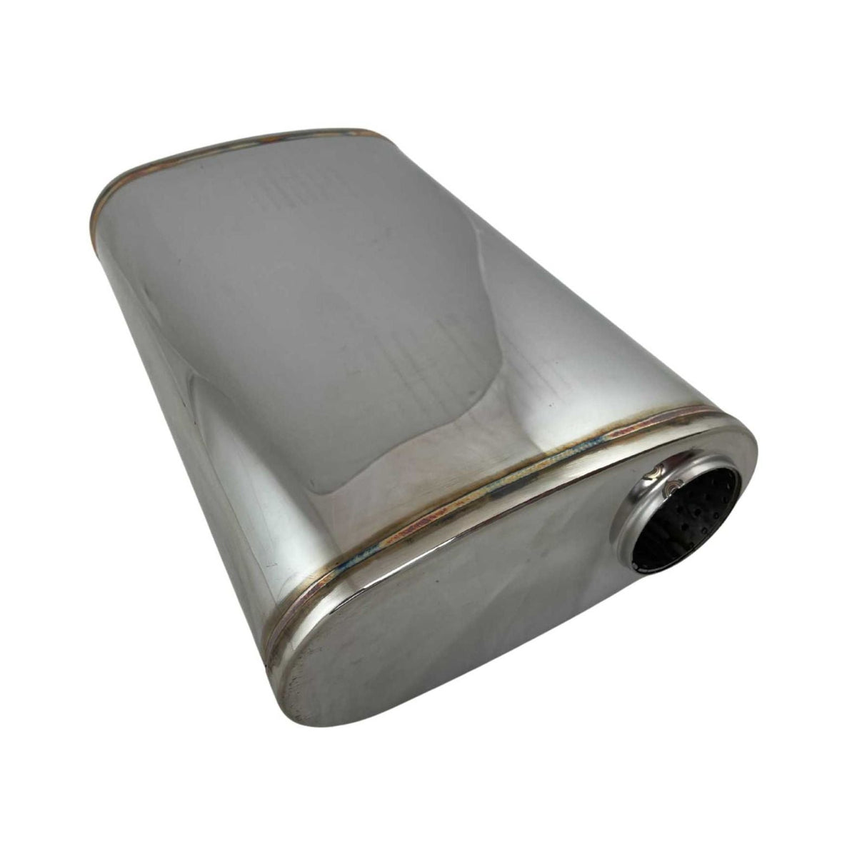 REDBACK | 304 Stainless Megaflow Sports Muffler 9"x4" Oval 14" Long 2.25" ID | STR7600-304N