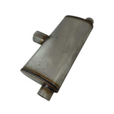 REDBACK | 2.5" In / Twin 2.5" Out East-West Performance Muffler 9"x4" Oval 20" Long | STR7750-409-CT20