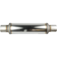 Redback - 3" Mega Power Universal Muffler Centre/Centre 14"x4"x4" Round 409 Stainless