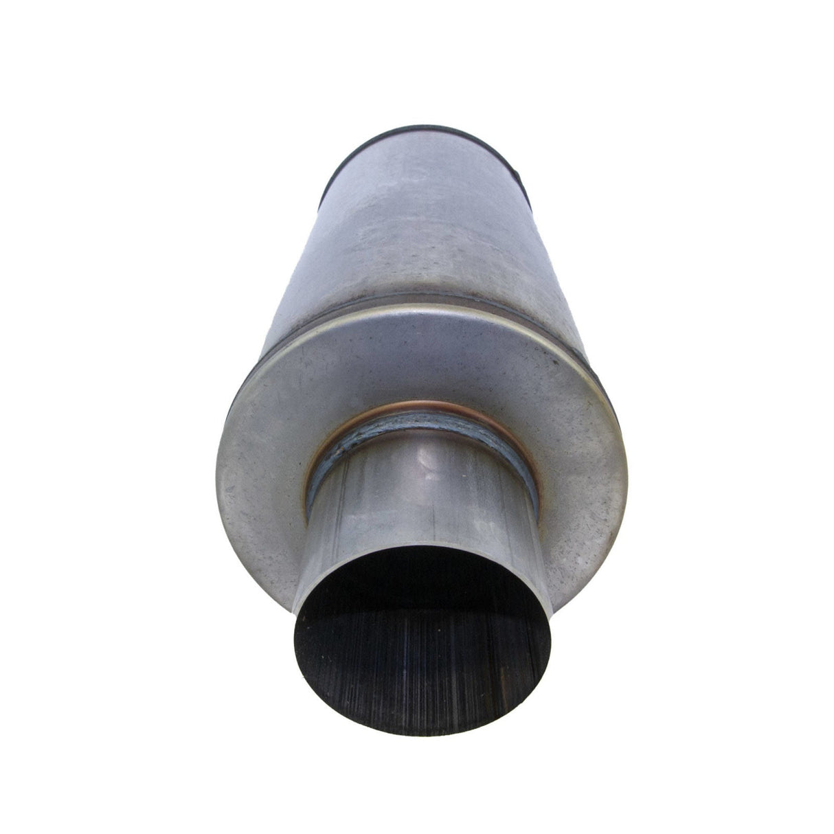 REDBACK | Mega Power Megaflow Sports Muffler 409 Stainless 6" Round 14" Long 2.5" ID | STR8213-409