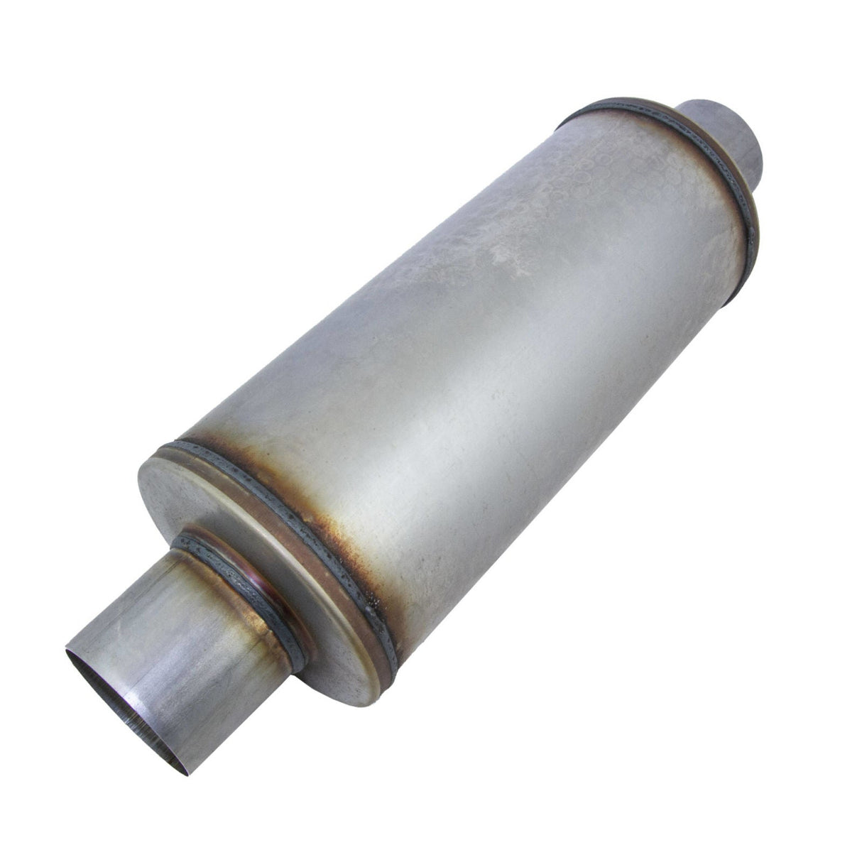 Redback - 3" Universal Muffler Centre/Centre 355x152mm Round 409 Stainless