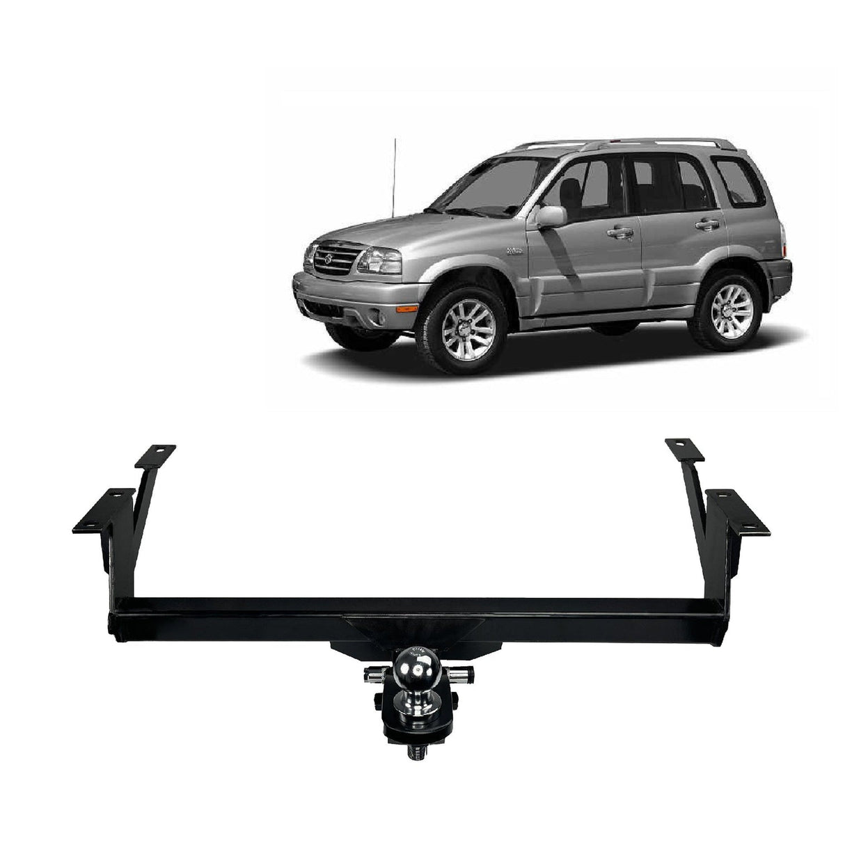 BTA | Heavy Duty Towbar | Suzuki Grand Vitara & XL7 1998–2005 | 1850kg | SUZ01H