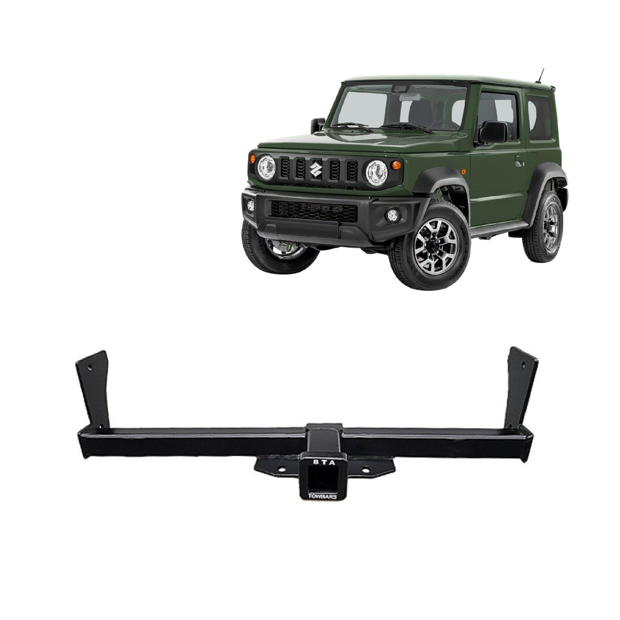 BTA | Heavy Duty Towbar | Suzuki Jimny Wagon 2018–On | 1300kg Capacity | SUZ02H