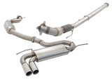 XForce | Single 3" Turbo Back Exhaust System | VW Golf MK5 GTI Hatch 2005–2009 | ES-VW02-TBS