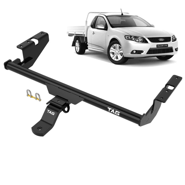 TAG | Standard Duty Towbar & Direct Fit Wiring Kit | Ford Falcon Cab Chassis Ute AU-FG 1998–2016 | T2F443-K201