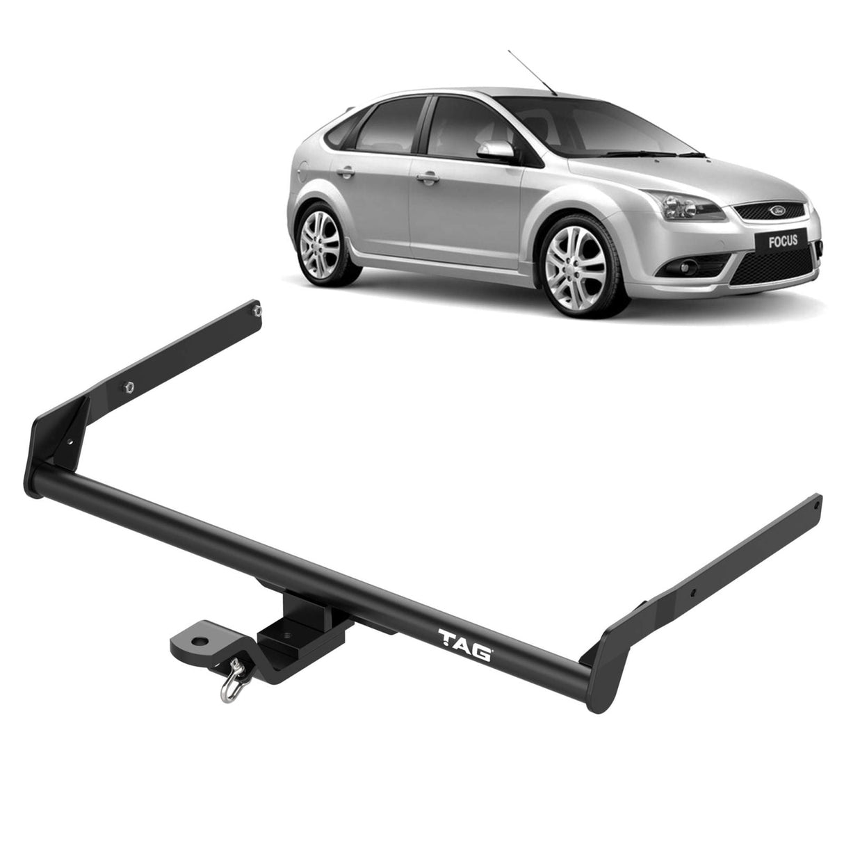 TAG | Standard Duty Towbar & Universal Wiring Kit | Ford Focus LV Hatch 2005–2011 | T2F511-K303