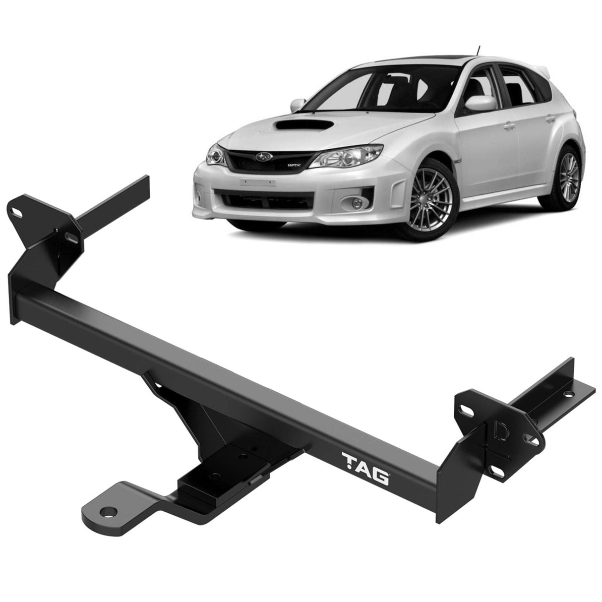 TAG | Standard Duty Towbar & Direct Fit Wiring Kit | Subaru Impreza Hatch 12–16 | T2S646-K201