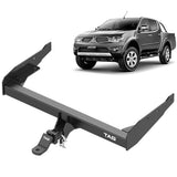 TAG | Heavy Duty Towbar & Direct Fit Wiring Kit | Mitsubishi Triton MN Dual Cab 2009–2015 (No Step) | T4C606-K201