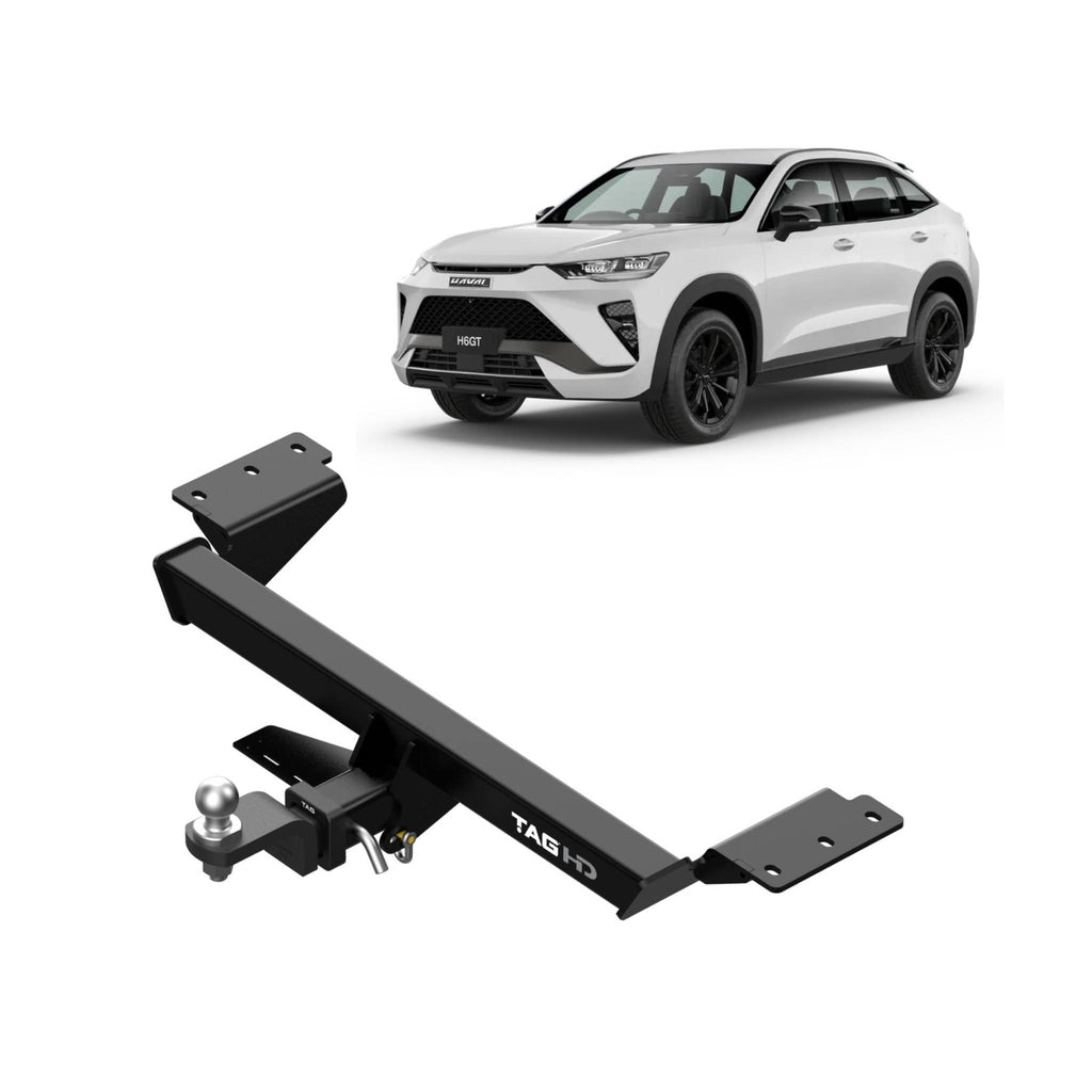 TAG | Heavy Duty Towbar & Direct Fit Wiring Kit | Haval H6/H6GT (01/2021–On), GWM H6 (09/2016–On) | T4G859-K201
