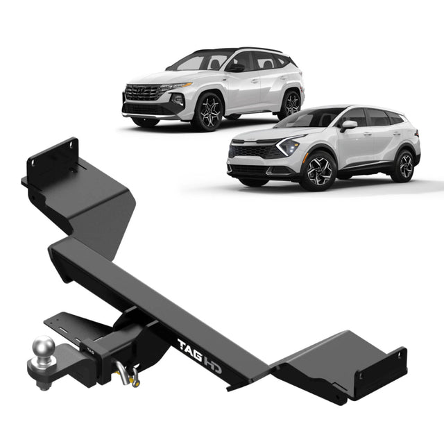 TAG | Heavy Duty Towbar & Direct Fit Wiring Kit | Hyundai Tucson NX4 Facelift (04/2024–On) | T4K844-K201