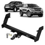 TAG - Mazda BT-50 (2011 - 2020), Ford Ranger (2011 - 2022) Heavy Duty Towbar & Direct Fit Wiring Kit
