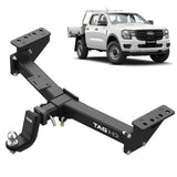 TAG | Heavy Duty Towbar & Jaeger Wiring Kit | Ford Ranger PY 2022–2024, VW Amarok NF 2022–on | T7F841-K201