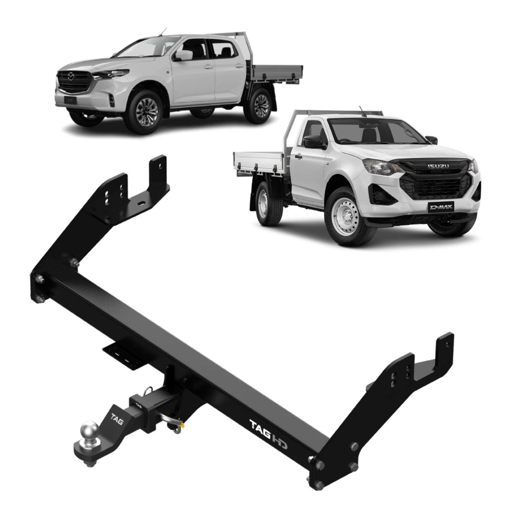 TAG | Heavy Duty Extended Towbar | Mazda BT-50 Isuzu D-MAX TF 2020–ON | T7H824
