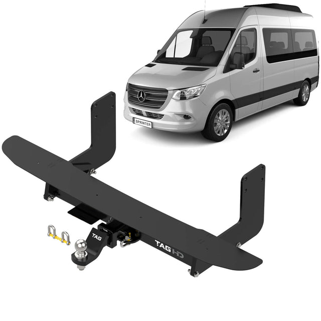 TAG | Heavy Duty Towbar & Direct Fit Wiring Kit | Mercedes-Benz Sprinter 907 5,0T Narrow MWB 2019–On | T7P711-K101