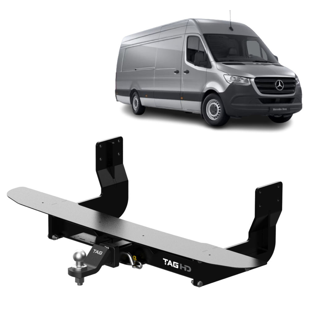 TAG | Heavy Duty Towbar & Direct Wiring Kit | MERCEDES-BENZ Sprinter VS30 Wide Chassis 2019–On | T7P874-K101