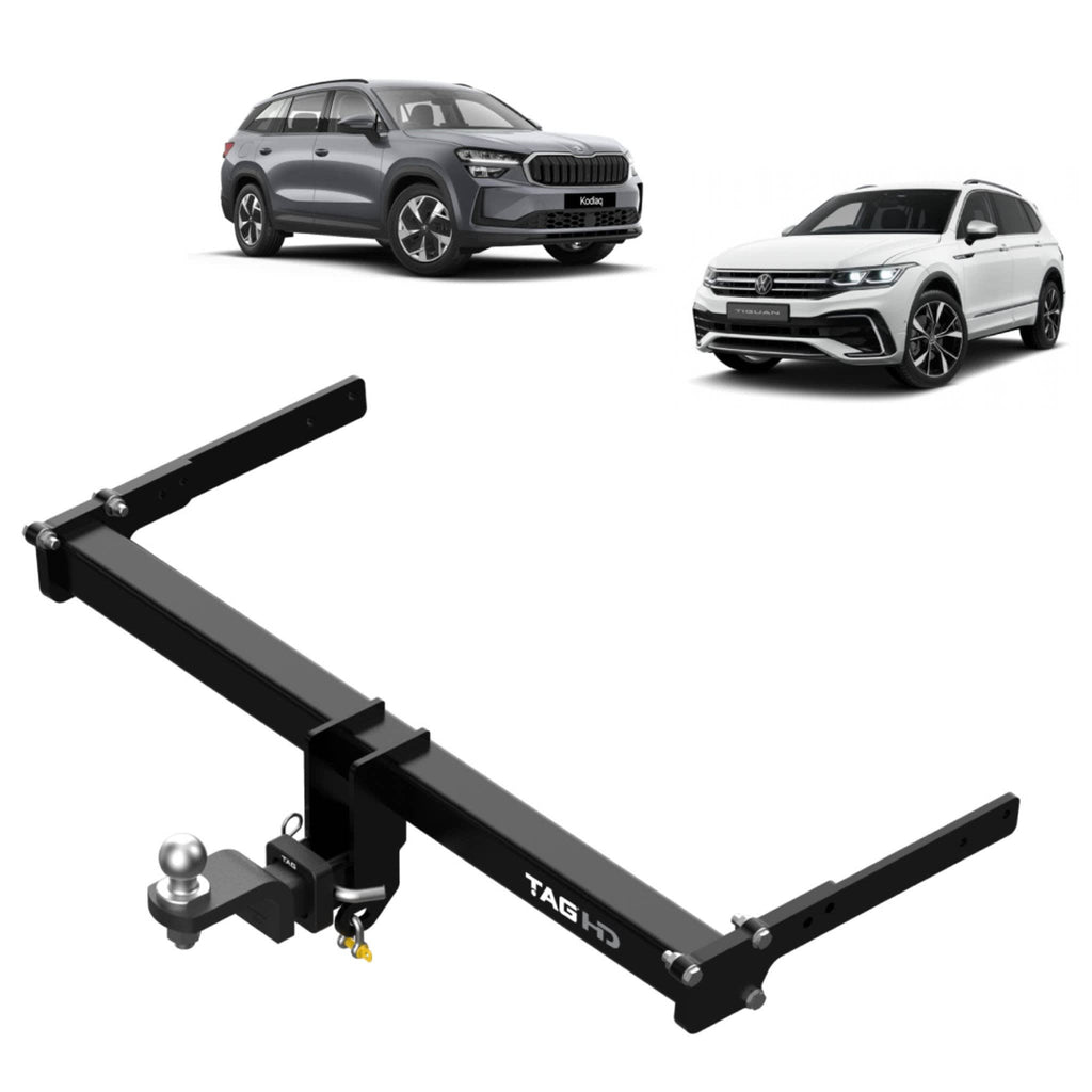 TAG | Heavy Duty Towbar | VW Tiguan 2016–2024 Skoda Kodiaq 2016–On | T7PA27