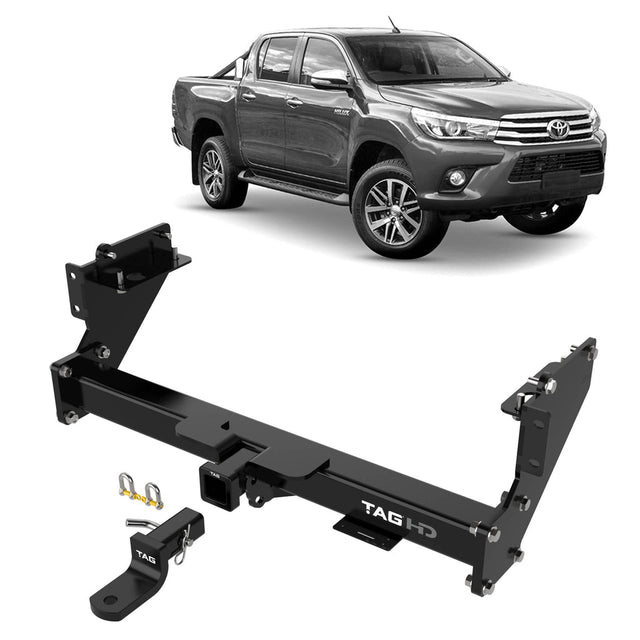 TAG | Heavy Duty Towbar | Toyota Hilux Styleside GUN Series 2015–On | T7T715
