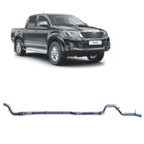Redback Extreme Duty Exhaust for Toyota Hilux 3.0L D4D (02/2005 - 10/2015) "Cat & Pipe"