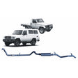 Redback Extreme Duty - Toyota Landcruiser 75/78 Series (1990 - 1999) 4.2L Performance Exhaust System