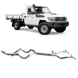 Redback 4x4 Extreme Duty Twin Exhaust - Toyota Landcruiser 70 Series (2007 - 2016) Performance Exhaust System