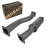 Redback Performance - Toyota Landcruiser 76 Series Wagon with Auxiliary Fuel Tank (01/2007 - 10/2016) Exhaust (Extreme Duty 4x4) "Cat & Resonator"
