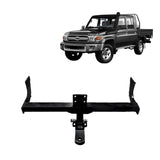 BTA | Pro Series Heavy Duty Towbar | Toyota Landcruiser 70 75 78 79 Series 1985–On | TOY010HPC