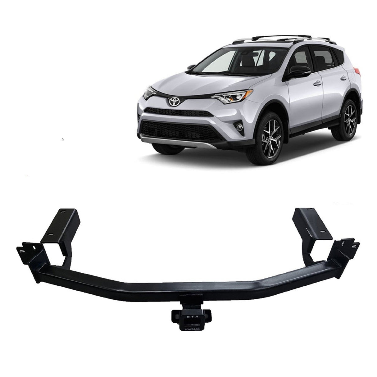 BTA | Heavy Duty Towbar | Toyota RAV4 Wagon 40 Series 2013–2018 | Capacity 1500kg | TOY021H