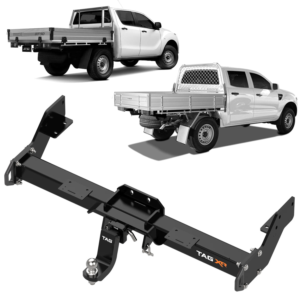 TAG | Extreme Recovery Towbar & Wiring Kit | Ford Ranger PX2 & PX3 Cab Chassis 2015–2022 | TXR804-K101
