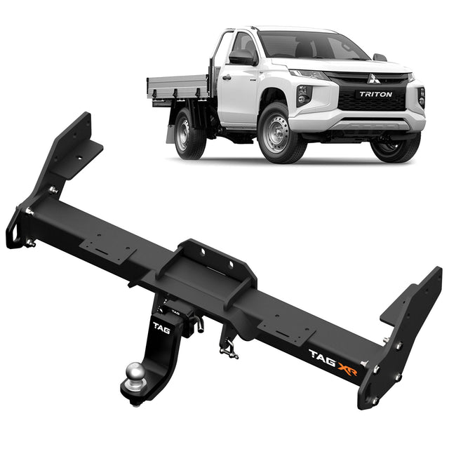 TAG | Extreme Recovery Towbar & ECU Wiring Kit | Mitsubishi Triton MQ Cab Chassis 2015–2018 | TXR805-K201