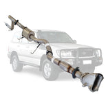 ESA | 3" Turbo Back Exhaust | Toyota Landcruiser 100 Series HDJ100 1HD-FTE Wagon | TY206