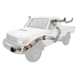 ESA | 3" Turbo Back Exhaust | Toyota Landcruiser 79 Series VDJ79R V8 S Cab Ute 2007 - 10/2016 | TY213