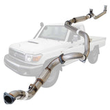 ESA | 3" Turbo Back Exhaust | Toyota Landcruiser 79 Series VDJ79R V8 S Cab Ute 2007 - 10/2016 | TY213