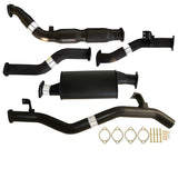 ESA | 3" Turbo Back Exhaust | Toyota Landcruiser 79 Series VDJ79R V8 D Cab Ute 2007 - 10/2016 | TY214-PO