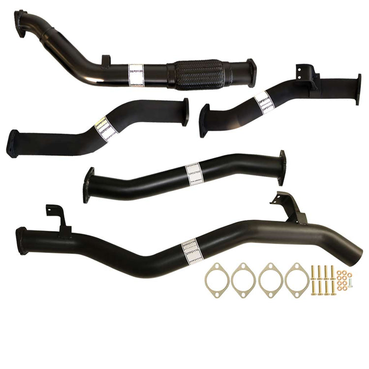 ESA | 3" Turbo Back Exhaust | Toyota Landcruiser 79 Series VDJ79R V8 D Cab Ute 2007 - 10/2016 | TY214-PO