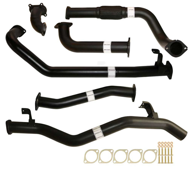 ESA | 3" Turbo Back Exhaust | Toyota Landcruiser 79 Series HDJ79 Single Cab Ute 2001 - 2007 | TY215