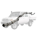 ESA | 4" Stainless Turbo Back DPF Model Exhaust | Toyota Landcruiser 79 Series VDJ79 Ute 4.5L V8 2016 - On | TY219-MCSS