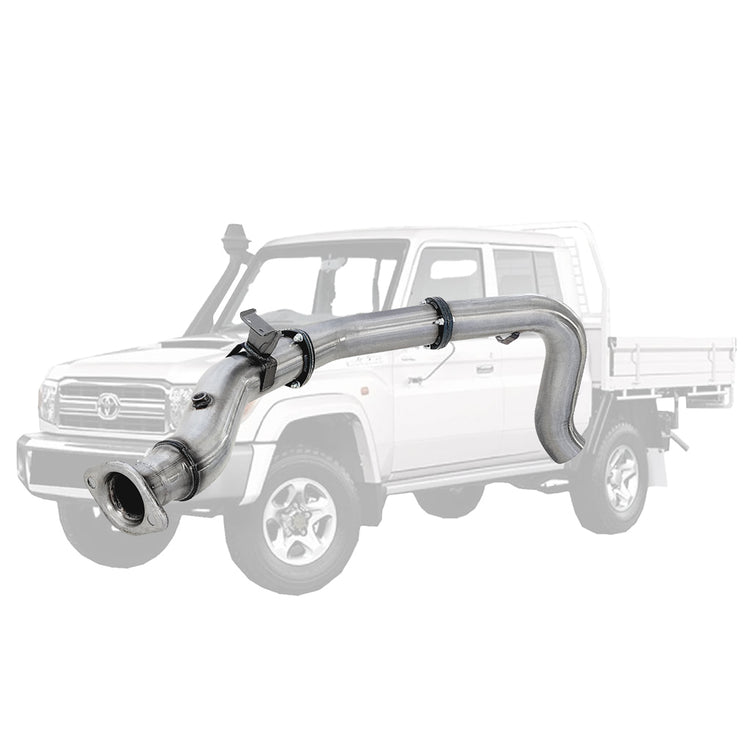 ESA | 4" DPF Back Exhaust | Toyota Landcruiser 79 Series VDJ79 Single & Dual Cab Ute 4.5L V8 10/2016 - On | TY221