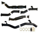 ESA | 3" Turbo Back Exhaust | Toyota Landcruiser 79 Series VDJ79R V8 Ute 2017 - Onwards | TY227