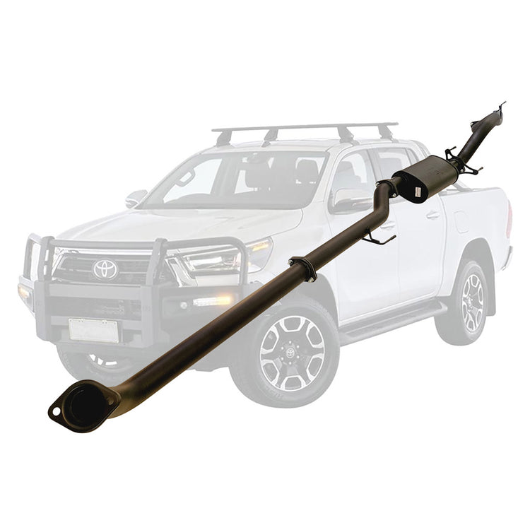 ESA | 3" DPF Back Exhaust | Toyota Hilux N80 2.8L Ute 2015 - 2025 | TY254