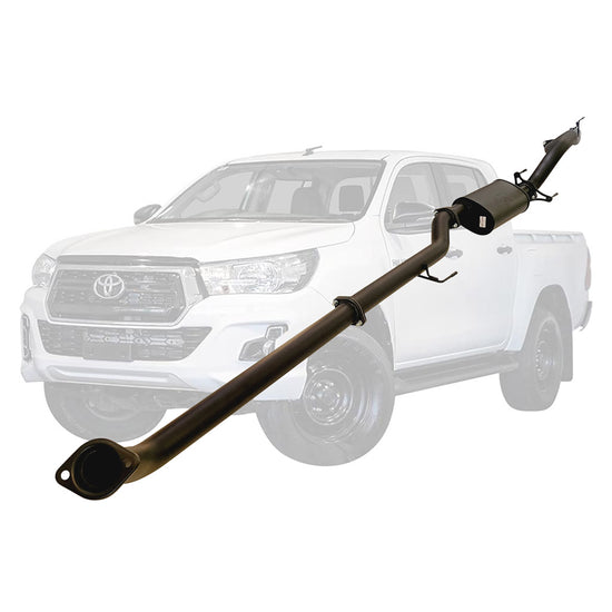 ESA | 3" DPF Back Exhaust | Toyota Hilux N80 2.4L Ute All Years | TY258