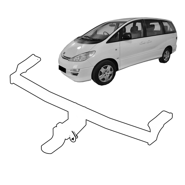 BTA | Light Duty Towbar | Toyota Tarago Estima ACR30R 2000–2006 | Capacity 1000kg | TOY040