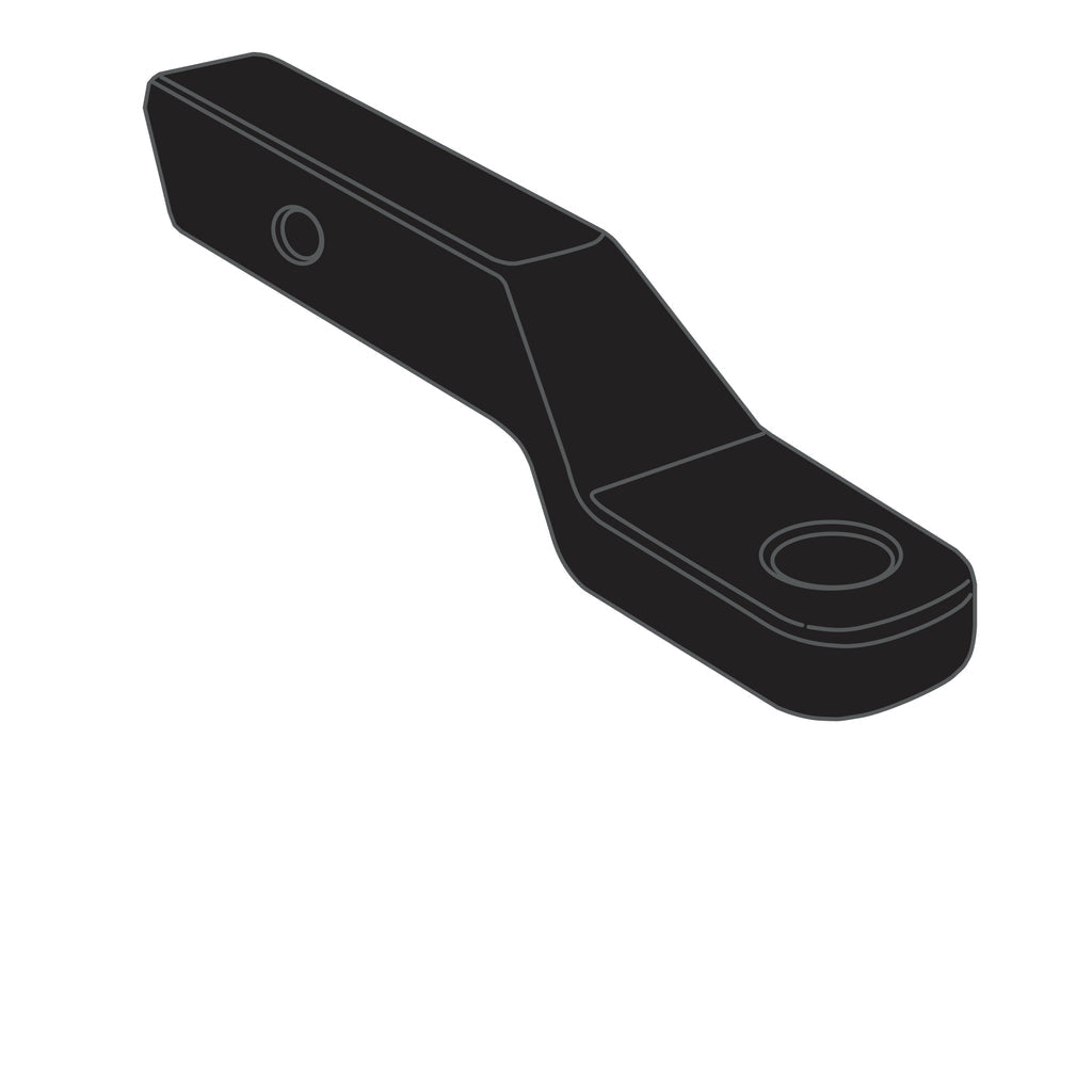 TAG - 2" Drop Forged Tow Ball Mount - 222mm Long, 50mm Square Hitch