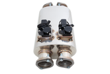 XForce | Dual 3" Varex Universal Valved Muffler | 304 Stainless Steel Oval | VMK31-300