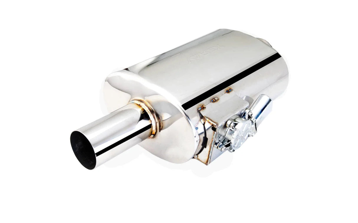 XFORCE - VAREX Universal Oval 6" InchX10" Inch, 15" Inch Body Length, 2.5" Inch Flanged Inlet, 2.5" Inch Single-Wall Outlet, Side-Mounted Motor