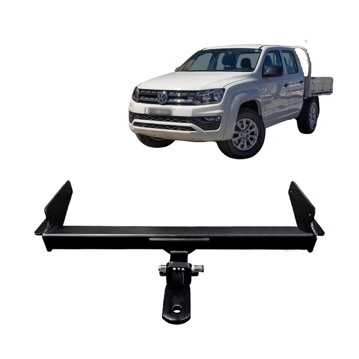 BTA | Heavy Duty Towbar | VW Amarok Tray 2011–2022 | Capacity 3500kg | VOLK03H
