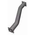 Redback - 4" Muffler Delete Offset/Clocked Offset Standard Round 409 Stainless