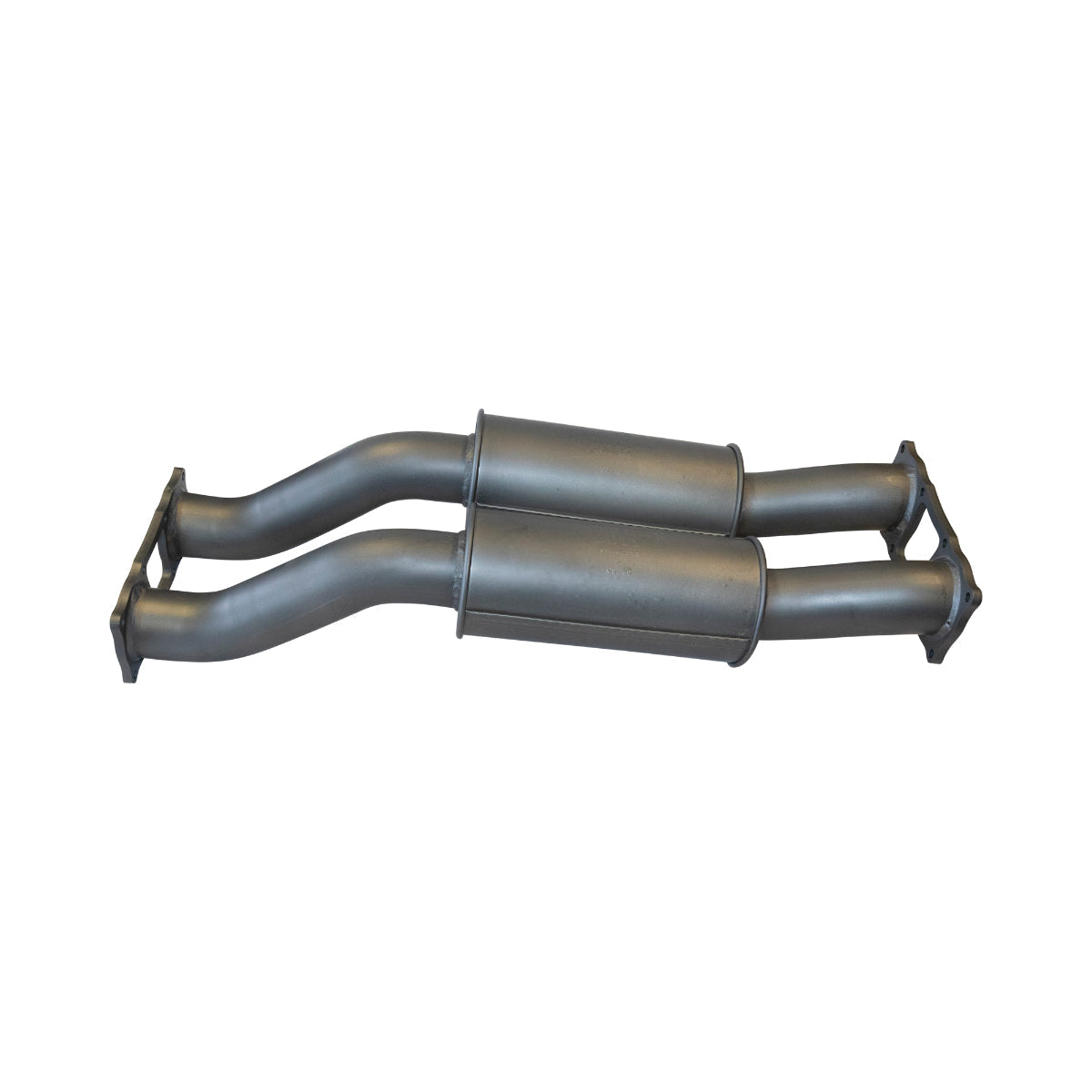 Redback - Twin Resonator Muffler Offset/Offset RAM 1500 304 Stainless