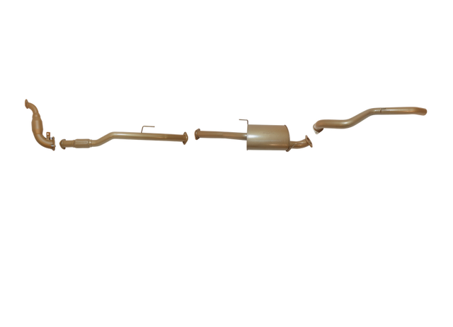 Pacemaker King Brown | Single 3" Turbo Back Exhaust with Cat & Muffler | Holden Colorado RG 2.8L TD 2012-2016 | KB5110-XCMX