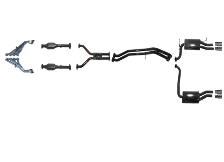 Pacemaker Performance Exhaust System with Tri-Y Headers for Ford Falcon BF FPV GT 5.4L Boss V8 2005–2008 - PP4018-04